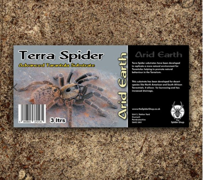 Arid Earth Spider 3 Litre