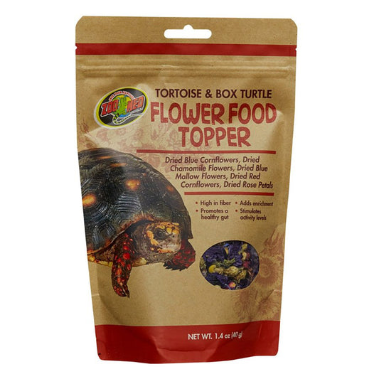 Zoo Med Tortoise Flower Food Topper 40g